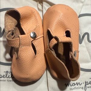 Adorable Leather Baby Walker Shoes